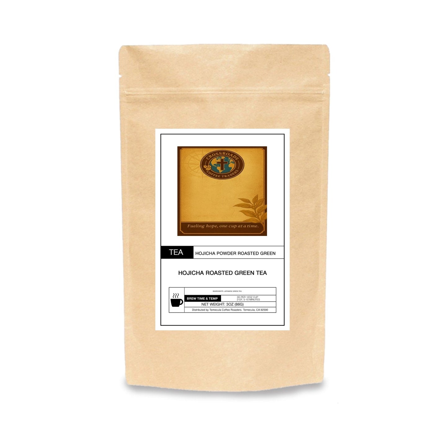 Hojicha - Crossroads Coffee Traders