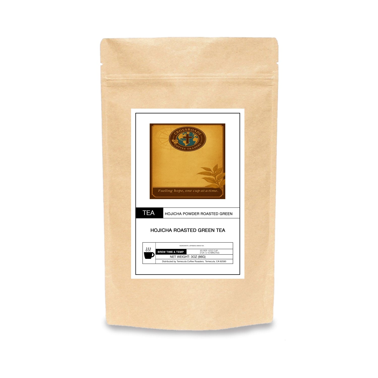 Hojicha - Crossroads Coffee Traders